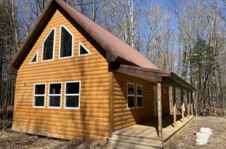 Fully Finished Cabin on Snowmobile Trail – 49 Trout Run Drive