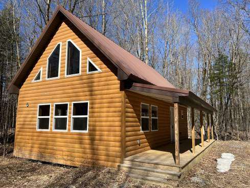 Fully Finished Cabin on Snowmobile Trail – 49 Trout Run Drive