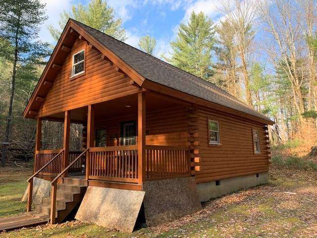 Custom Built Log Home For Sale Near Salmon River – 306 State Route 104, Williamstown, NY