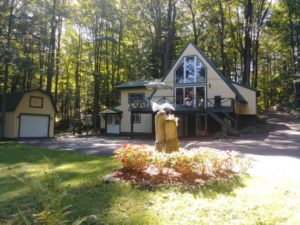 front view of home for sale on fish creek