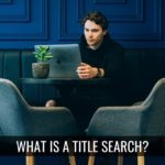 photo of a buyer wondering what a title search is