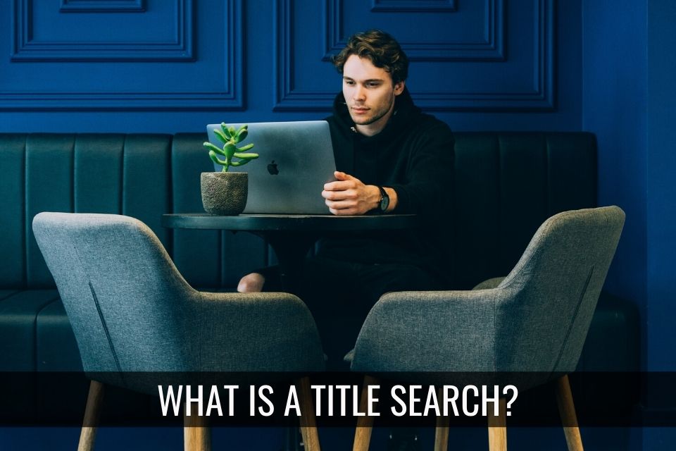 photo of a buyer wondering what a title search is