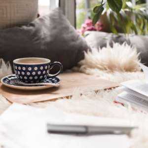 image of cozy reading nook